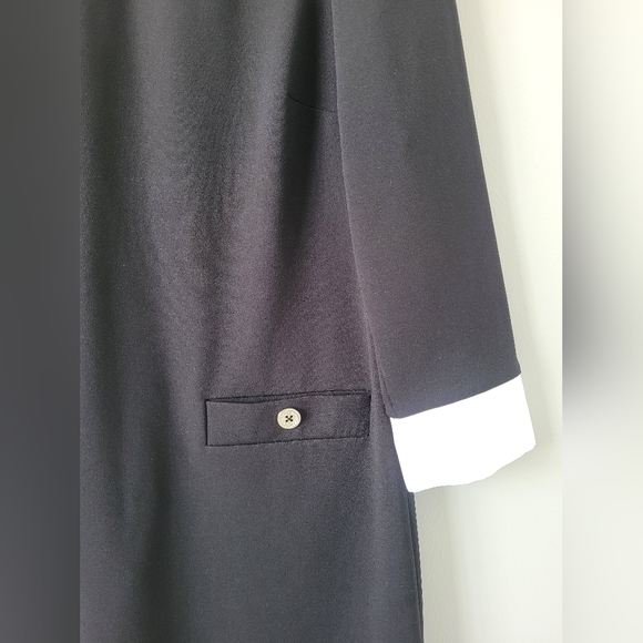 Tommy Hilfiger Women's Business Casual Dress Black&White 10 Medium - Picture 6 of 14